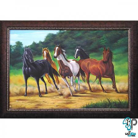 فروش انواع تابلو رنگ روغن اسب