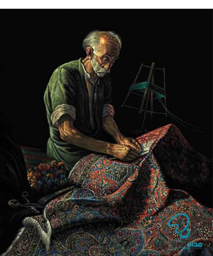 تابلو نقاشی جیر